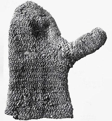 Mitten from medieval Lund.